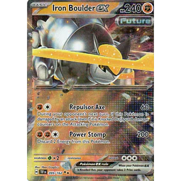 Iron Boulder ex TEF 099 Double rare Ingles