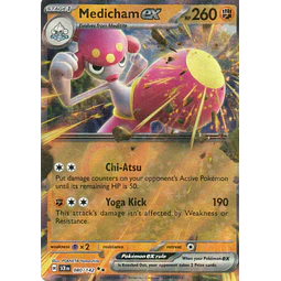 Medicham ex SCR 080 Double rare Ingles