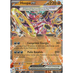 Hoopa ex PAR 098 Double rare Español