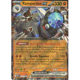 Rampardos ex PBL 045 Double rare Ingles
