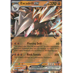 Excadrill ex BLK 046 Double rare Ingles