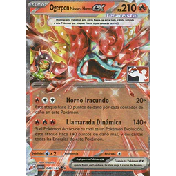 Ogerpon mascara horno ex TWM 040 Double rare Español