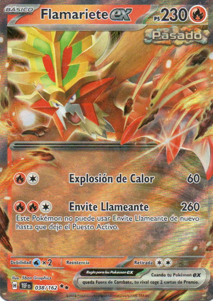 Flamariete ex TEF 038 Double rare Español
