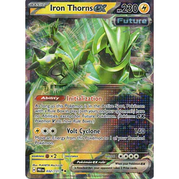 Iron Thorns ex PRE 032 Double rare Ingles