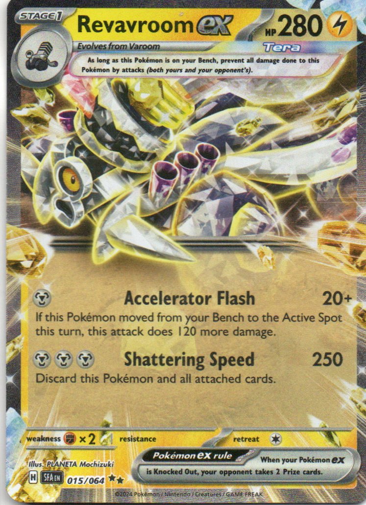 Revavroom ex SFA 015 Double rare Ingles