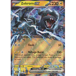 Zekrom ex stamped BLK 034 Double rare Ingles