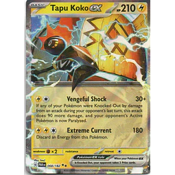 Tapu Koko ex PAR 068 Double rare Ingles