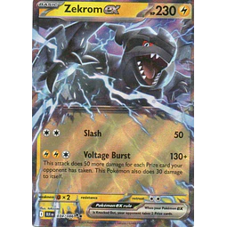 Zekrom ex BLK 034 Double rare Ingles
