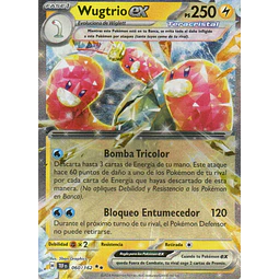 Wugtrio ex TEF 060 Double rare Español