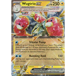 Wugtrio ex TEF 060 Double rare Ingles