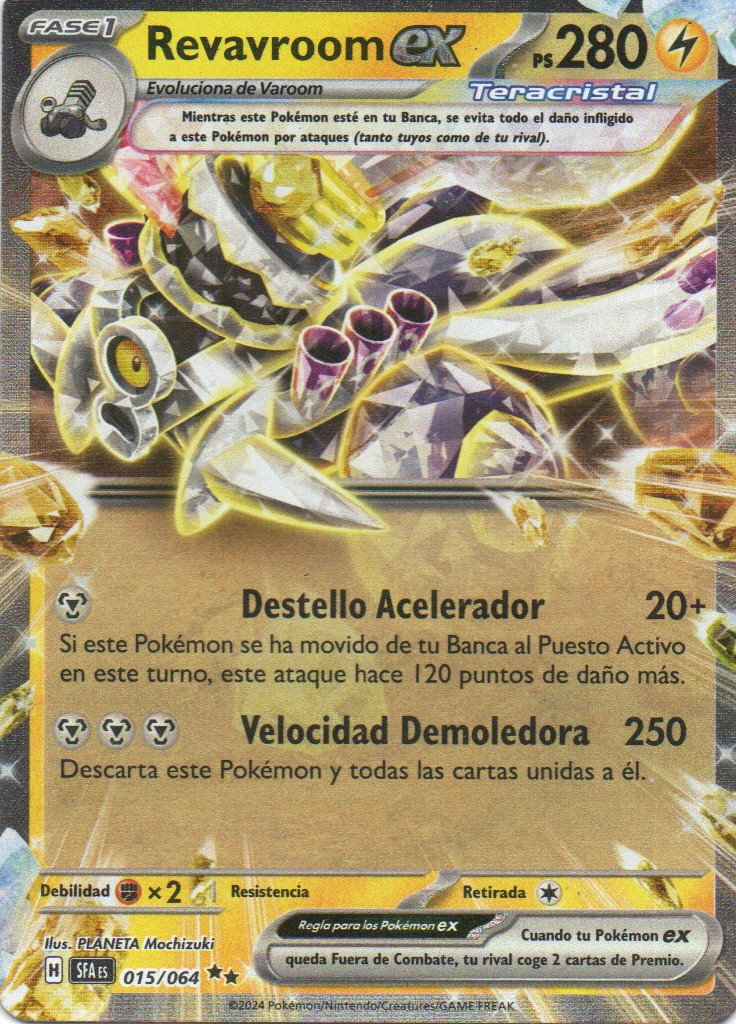 Revavroom ex SFA 015 Double rare Español