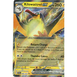 Kilowattrel ex SSP 068 Double rare Ingles