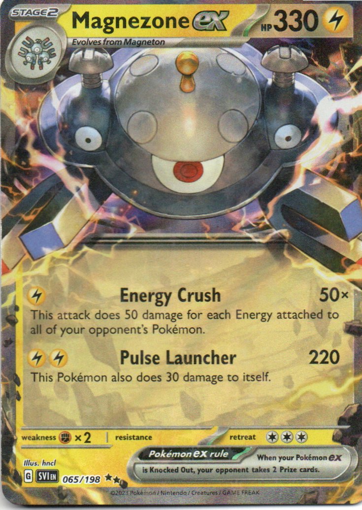 Magnezone ex SVI 065 Double rare Ingles