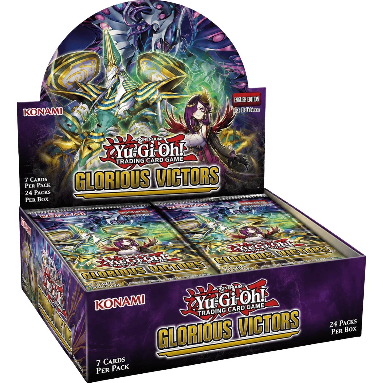 Preventa: Booster Display Glorious Victors Yu-Gi-Oh Español