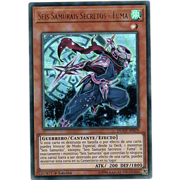 Carta Yugi Seis Samuráis Secretos - Fuma DUOV-SP070