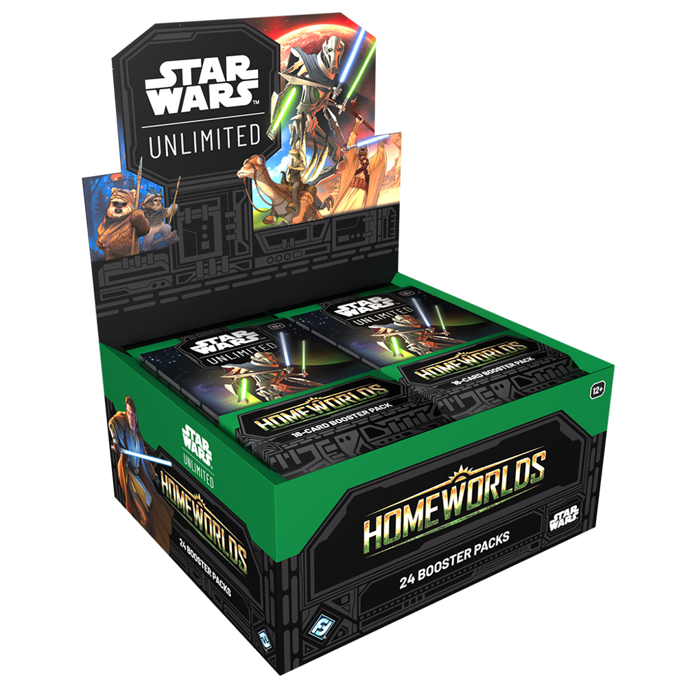 Star Wars Unlimited: Homeworlds – Booster Display (EN)