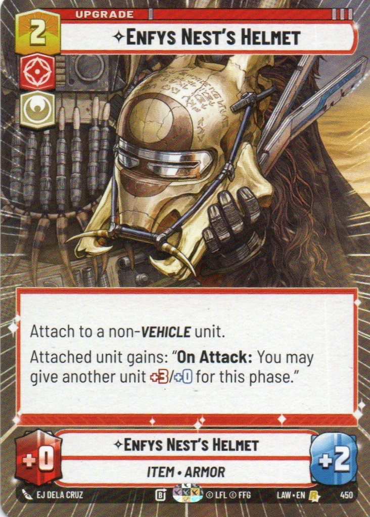 Enfys Nest's Helmet Rare LAW 450