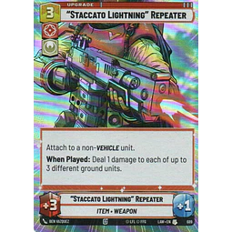 “Staccato Lightning” Repeater Uncommon LAW 689