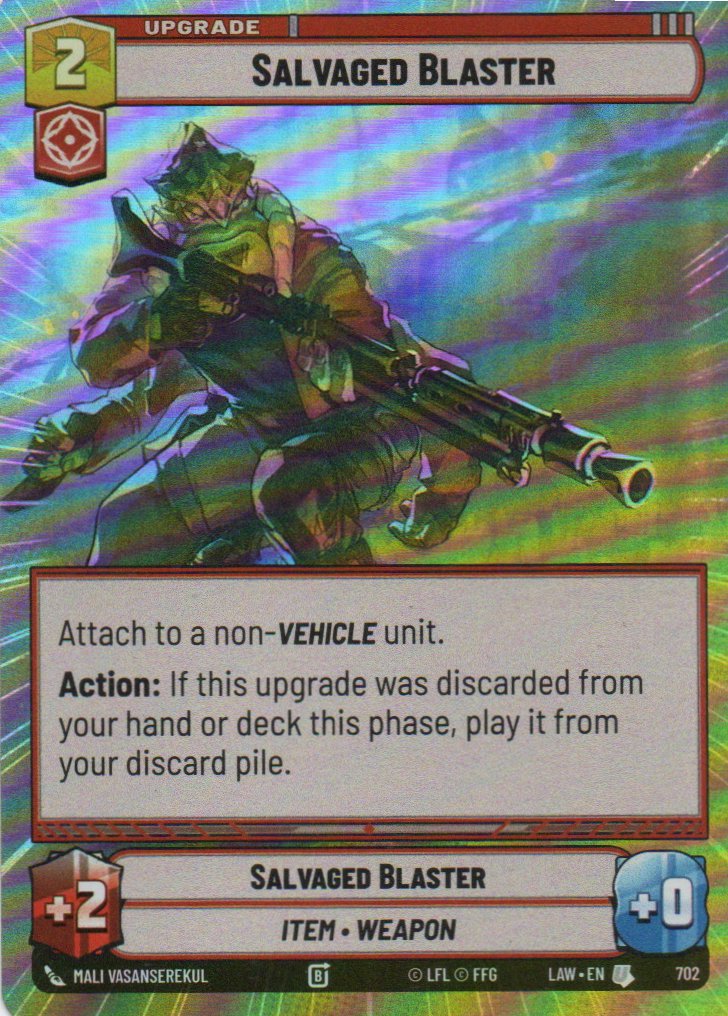 Salvaged Blaster Uncommon LAW 702