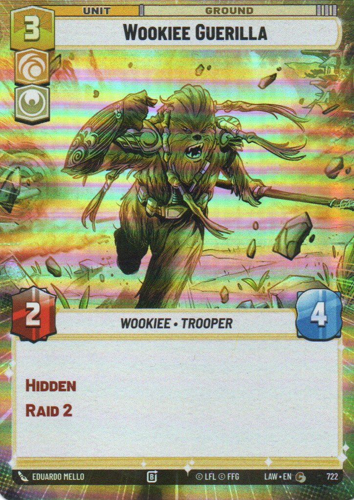 Wookiee Guerilla Common LAW 722