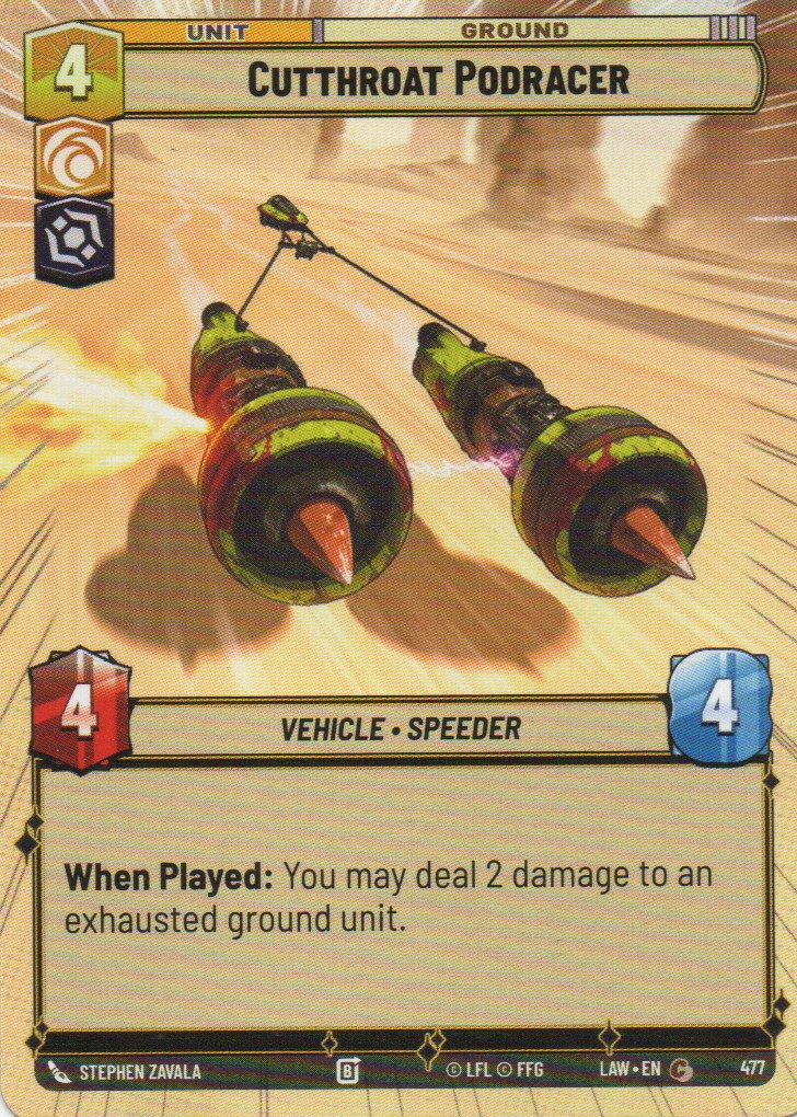 Cutthroat Podracer Common LAW 477