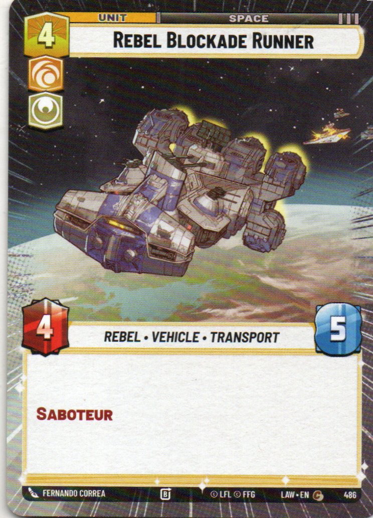 Rebel Blockade Runner Common LAW 486
