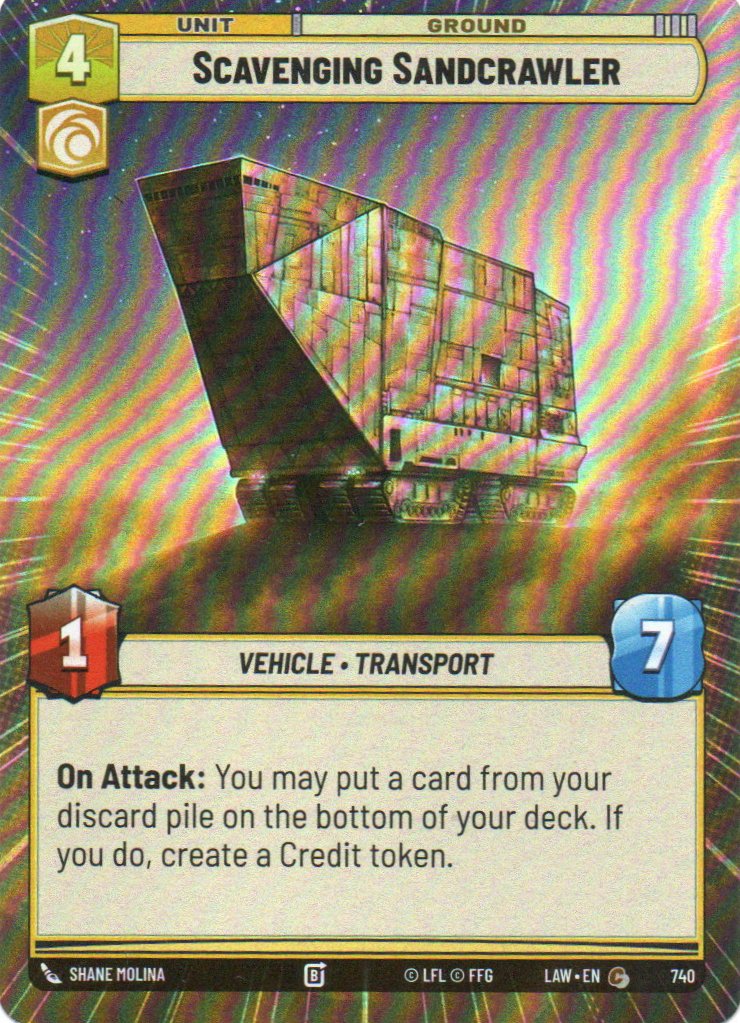 Scavenging Sandcrawler Common LAW 740