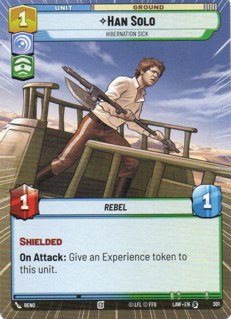 Han Solo Hibernation Sick Special LAW 301