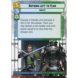 Nothing Left to Fear Uncommon LAW 305