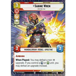 Sabine Wren Spectre Five Uncommon LAW 342