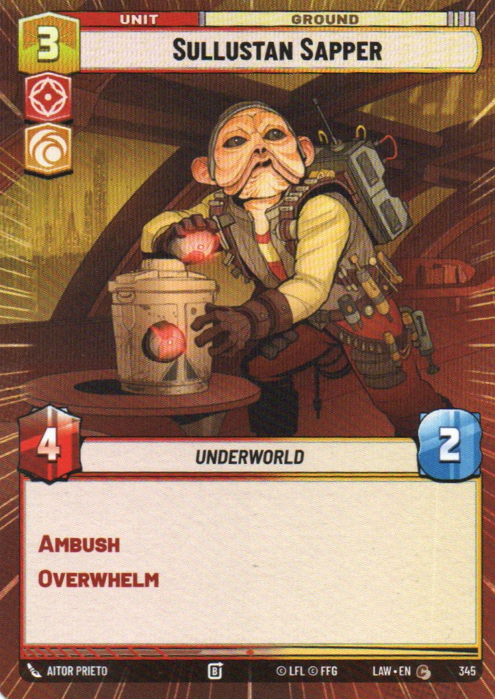 Sullustan Sapper Common LAW 345