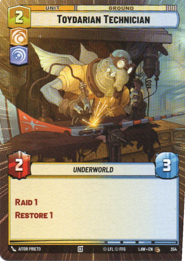 Toydarian Technician Common LAW 354