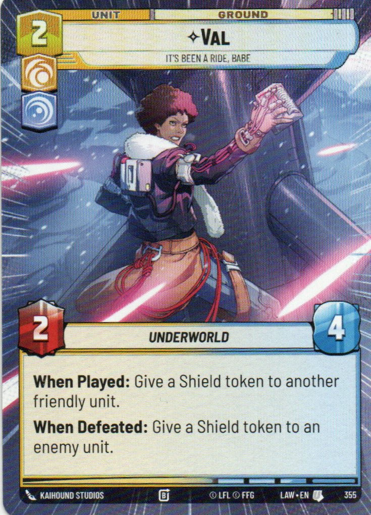 Val It's Been a Ride, Babe Uncommon LAW 355