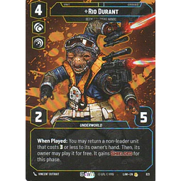 Rio Durant Beckett's Right Hands Rare LAW 831