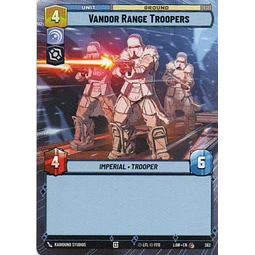 Vandor Range Troopers Common LAW 362