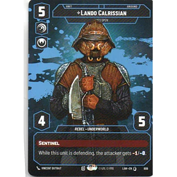 Lando Calrissian Eyes Open Special LAW 809
