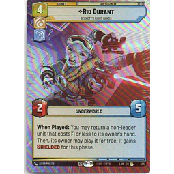 Rio Durant Beckett's Right Hands Rare LAW 595