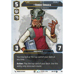 Hondo Ohnaka Plays By His Own Rules Legendary LAW 819