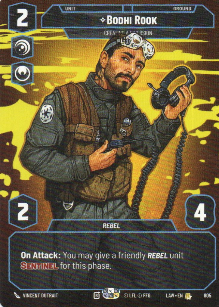 Bodhi Rook Creating a Diversion Rare LAW 805