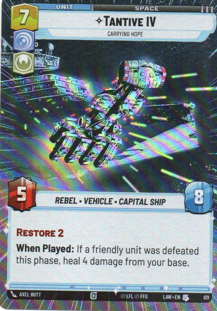 Tantive IV Carrying Hope Uncommon LAW 611