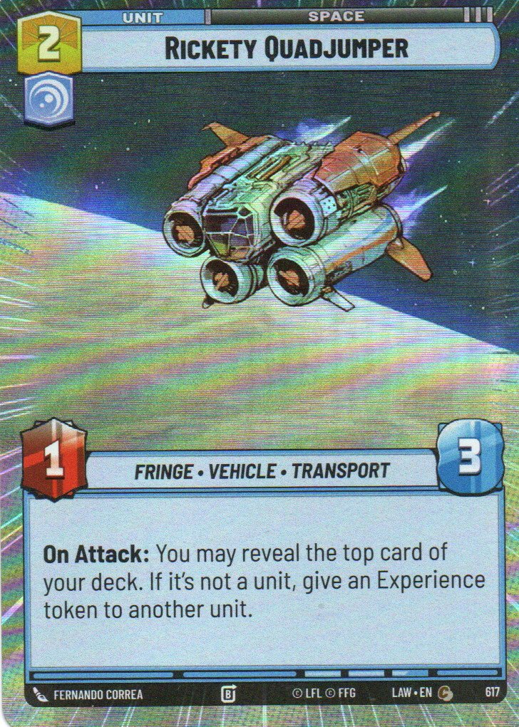 Rickety Quadjumper Common LAW 617
