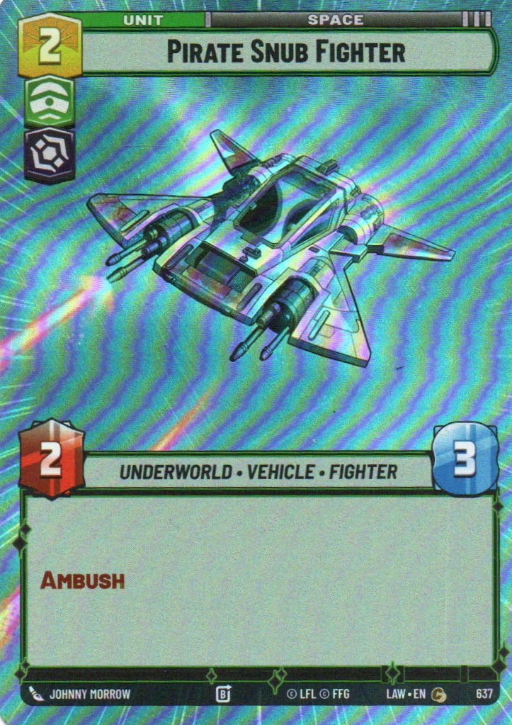 Pirate Snub Fighter Common LAW 637