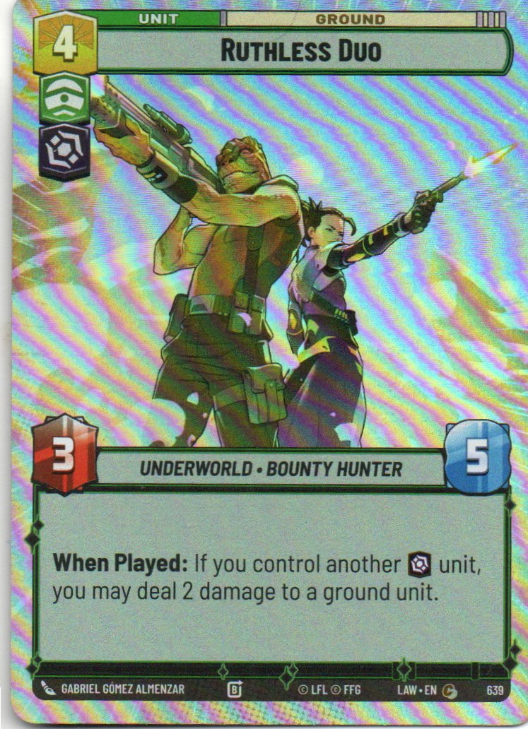 Ruthless Duo Common LAW 639