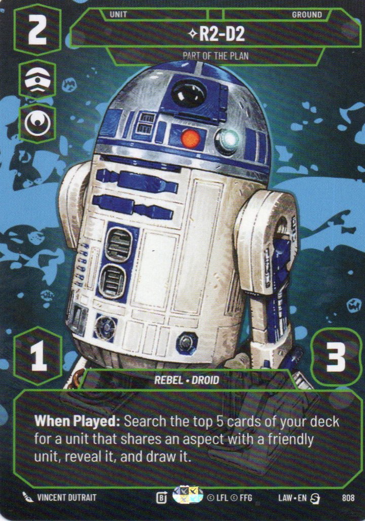 R2-D2 Part of the Plan Special LAW 808