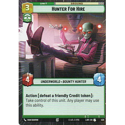 Hunter For Hire Uncommon LAW 420