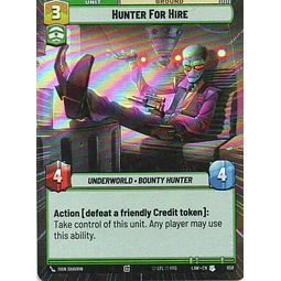 Hunter For Hire Uncommon LAW 658