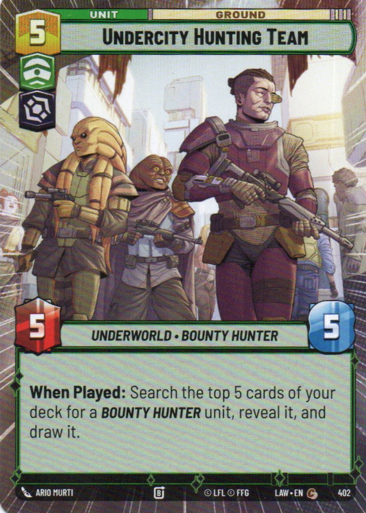 Undercity Hunting Team Common LAW 402
