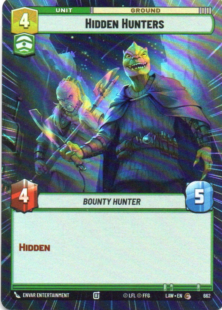 Hidden Hunters Common LAW 662