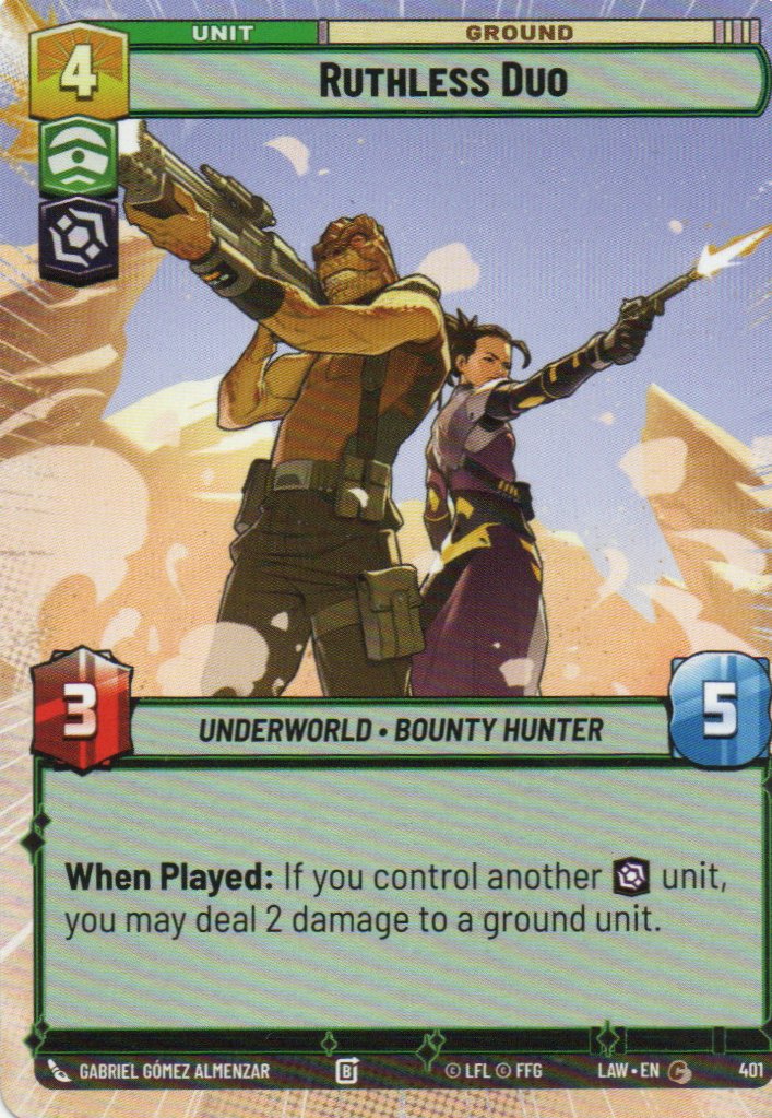 Ruthless Duo Common LAW 401
