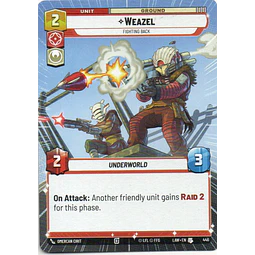 Weazel Fighting Back Uncommon LAW 446